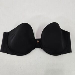 Strapless Black Molded Cup Bra - Women Intimates